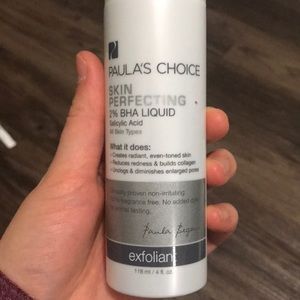 Skin perfecting 2% BHA salicylic acid exfoliant